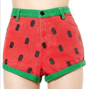 ISO LAZY OAF WATERMELON SHORTS